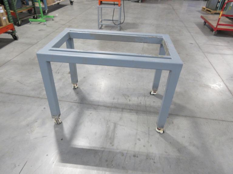 Heavy Duty Steel Rolling Base, with Swiveling Caster Wheels