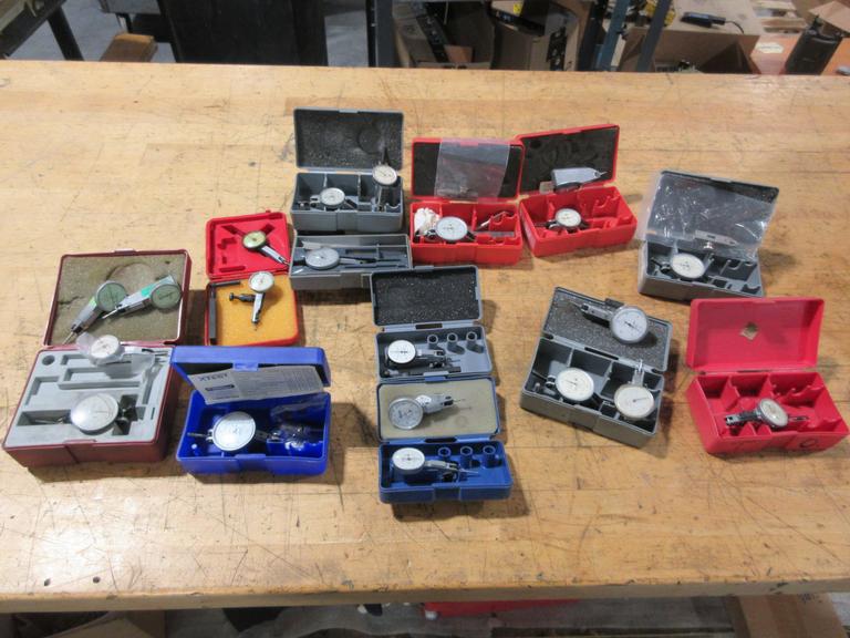 Dial Indicators Various Brands and Ranges, InteRapid, Fowler, Mitutoyo and Others