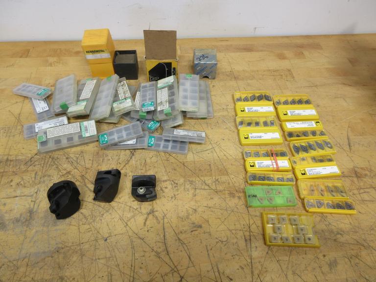 Replaceable Boring Heads, Kennametal & Valenite and Carbide Turning Inserts