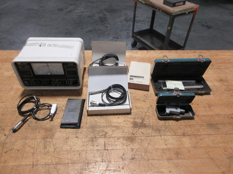 Tesatronic TTA 20 Electronic Amplifier Analog Display with Probe, Assorted Sheffield Tracer Heads and Other Probes.