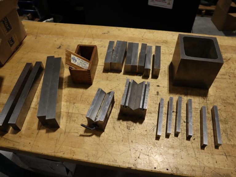 Parallels, Vee-Blocks, Ground Square