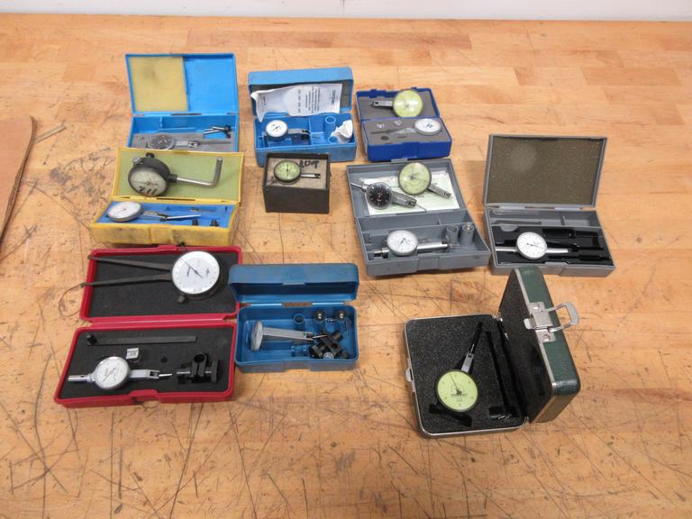 Dial and Test and Travel Indicators Assorted Brands and Styles