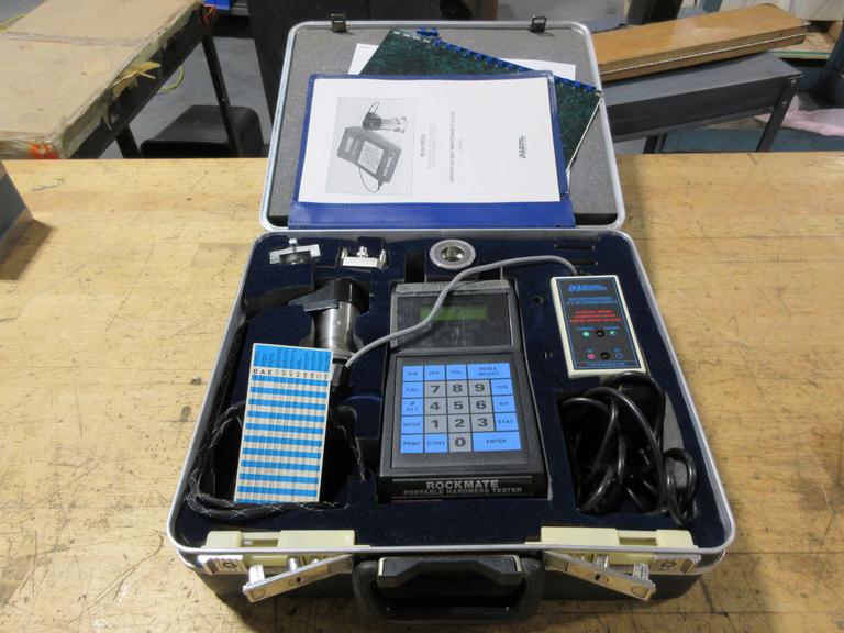 NewAge Industries RockMate Portable Digital Hardness Tester Model MRDR in Carry Case with Manuals