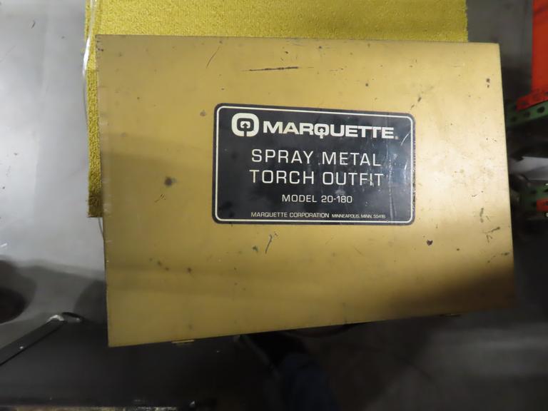 Marquette 20-180 Spray Metal Torch Outfit with Case