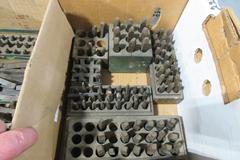 Number and Letter Stamps, Assorted Sizes