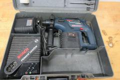 Bosch 24V Annihilator 11225 VSR Hammer Drill with 2 Batteries and Charger in Case