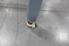 Heavy Duty Steel Rolling Base, with Swiveling Caster Wheels