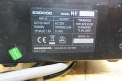 Nakanishi E3000 High Speed Spindle Controllers (2) Model NE211, with 1 Power Cord and Air Tubing