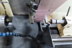 Jet GHB-1340A 13" x 40" Engine Lathe with Sandvik Oscillation Drive For Polishing and Prab PFA-20 Paper Filtration