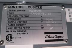 Atlas Copco GA 50 VSD 67 HP Variable Speed Drive Rotary Air Compressor 