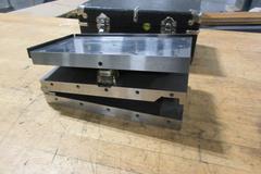 Paramount Precision Ground Compound Angle Sine Plate 11" x 6" x 3.5" with Threaded Mounting Holes, in Protective Case