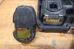 Dewalt 18 Volt SDS Concrete Hammer Drill DC212, and Reciprocating Saw DC385, Both with Batteries and Carry Cases