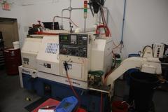 Miyano BND-34S CNC Lathe, C-Axis on Main and Sub-Spindle, 12 Station Turret, Parts Catcher & Conveyor, Chip Conveyor