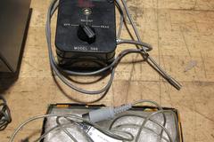 Federal Model EAS 3031 W11 Surface Roughness Tester with Probes, Webber Model 386 Guage Block Thermometer, and Other Guages