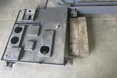 Okuma LT2000EX-H Chip Conveyor and Coolant Pan, 54-1/4" Discharge Height, UNUSED