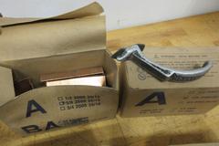 International Staple Manual Box Stapler and New Boxes of 5/8" Staples