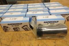 5C Collets **NIB** China (18pc) Set 1/16" - 1-1/8" with Divider Stand, and Emergency 5C Collets