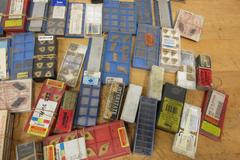 Carbide Turning Inserts, Many Brands and Types, with Bag Of Insert Wrenches