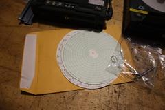 (2) Omega CT485B Temperature and Humidity Recorders with Graph, (1) Sensor