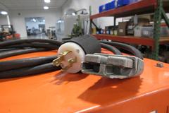 GNB Ferrocharger 24V on Metal Stand with Power Cord and 2 Prong Connector Plug