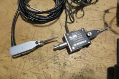 Federal Model EAS 3031 W11 Surface Roughness Tester with Probes, Webber Model 386 Guage Block Thermometer, and Other Guages