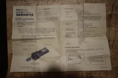 Shimpo DT-207B Tachometer, Electronic with Case