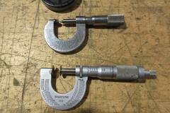 Micrometer Set 1" - 6", Various Brands in Set, with Wooden Case