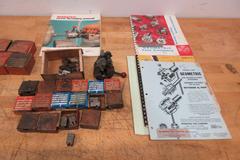 Geometric 9/16 DSA Thread Chasing Head with Sets of Jaws for Multiple Size Heads and Instruction Manuals