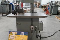 Roll-In Vertical Band Saw, 3/4" Blade, Gravity Blade Feed,Vise and Clamp