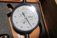 Mitutoyo Small Hole Dial Bore Guage Set .44" - .72", MHC Coaxial Indicator Set, Both In Cases