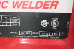 Lincoln Electric AC-225 Stick Arc Welder with Spool .035" Welding Wire