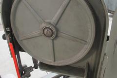 Roll-In Vertical Band Saw, 3/4" Blade, Gravity Blade Feed,Vise and Clamp