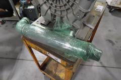 Rietschle Thomas Bora SAP 300 (01) Vacuum Pump and (2) Shelf Cart