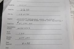 SIP 302M Universal Gage Length Measuring Machine with Digital Control Panel and Accessories