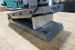 Brown & Sharpe Sine Plate, Precision Ground 12.5" x 6" Surface with Threaded Mounting Holes