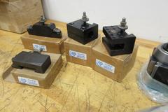 Aloris CXA Tool Post Kit ***New in Packages**, (8pc) Set with Tool Post and Assorted Holders