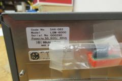 Mitutoyo Laser Scan Micrometer with Measuring LSM-501 and Display Unit LSM-6000