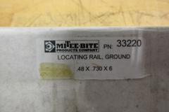 Mitee-Bite 33220 | 1/4-20" Screw Size Locating Rail, 1 Box (24 pcs) New In Box