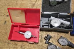 Dial Indicators, Assorted Brands and Accuracy, Mitutoyo, SPI, Brown & Sharp and Others