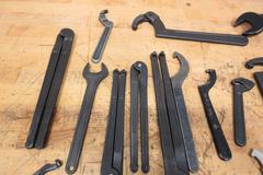 Tool Holder Wrenches, Adjustable/Rigid Spanner, Collet Nut
