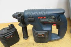 Bosch 24V Annihilator 11225 VSR Hammer Drill with 2 Batteries and Charger in Case