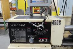 Jet GHB-1340A 13" x 40" Engine Lathe with Sandvik Oscillation Drive For Polishing and Prab PFA-20 Paper Filtration