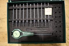 Federal Model 1203 Small Hole Gage w Case, .0001" Res