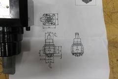 WTO QuickFlex Live Tool Holders for Eurotech Biglia T3, (1ea) Radial and Axial ER25 Collet Type, ***NEW IN BOXES**