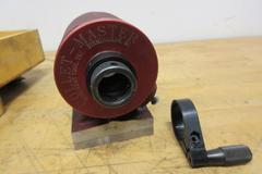 Suburban Tool 5C Collet Master Index Fixture: 7 1/2° Index Increments, 3 5/8 in Centerline Ht, in Wood Case