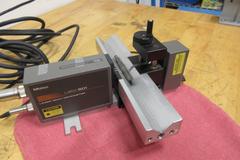 Mitutoyo Laser Scan Micrometer with Measuring LSM-501 and Display Unit LSM-6000
