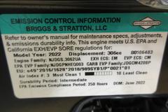 Briggs & Stratton XR Series 10 HP 306cc Horizontal Shaft Engine ***New Never Used***