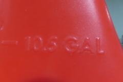 Flo-Fast 10.5 Gallon Red Tank for Gasoline
