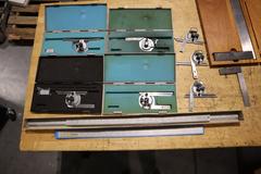 Mitutoyo Protractors, Starrett Square, Straight Edge Scales