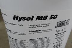 Hysol MB50 Cutting and Grinding Fluid - (1) Unopened 5-Gallon Bucket